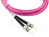 BlueOptics SFP3333FU2MK Glasvezel kabel 2 m ST OM4 Magenta, Violet
