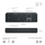 Logitech 920-011606 Tastatur Maus enthalten Büro RF Wireless + Bluetooth QWERTZ Deutsch Graphit