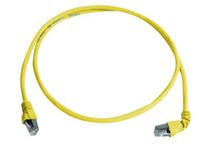 Patchkabel Cat.6A(IEC) MP8 FS 500 LSZH-3,0 m, 1x90° Tülle, gelb