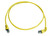 Patchkabel Cat.6A(IEC) MP8 FS 500 LSZH-5,0 m, 1x90° Tülle, gelb