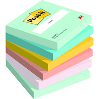 Karteczki samoprzylepne Post-it®, BEACHSIDE, 76x76mm, 6x100 kart.
