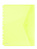 Teczka kopertowa DONAU zatrzask, PP, A4, 200mikr., z europerforacją, żółta