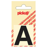 Pickup Plakletter Helvetica 40 mm Zwart P