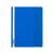 Oxford Schnellhefter A4 mit Sichttasche im Vorderdeckel, aus PP, für ca. 225 DIN A4-Blätter, blau