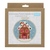 Punch Needle Kit: Floss and Hoop: Christmas: Gingerbread House