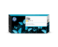 HP Tintenpatrone 730 yellow P2V70A DesignJet T1700 300ml