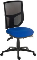 Ergo Comfort Mesh Back Ergonomic Operator Office Chair without Arms Blue - 9500MESH-BLU -