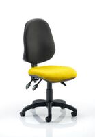 Eclipse III Lever Task Operator Chair Bespoke Colour Seat Yellow