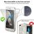 NALIA Full Body Case compatible with iPhone 7 Plus 8 Plus, Front and Back Soft Phone Cover Full Protection Ultra-Thin Clear Silicone Shockproof Bumper Transparent Protective Ski...