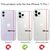 NALIA Clear Cover compatibile con iPhone 11 Pro Custodia, Rigida in 9H Vetro Temperato con Silicone Bumper, Antigraffio & Antiurto Case Protezione Copertura Resistente Protettiv...