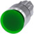 Pilzdrucktaster, rastend, grün, Einbau-Ø 22.3 mm, 3SU1051-1AA40-0AA0