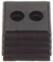 Weidmüller CABTITE SE 2/7 SML BK Tömítő betét Szorítási átmérő (max.) 8 mm TPE (szagneutrális speciális gumi keverék) Mélyfekete 10 db