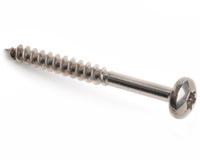3.5 X 40 TX10 PAN CHIPBOARD SCREW A2 STAINLESS STEEL