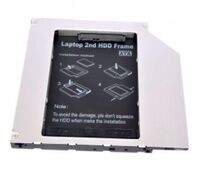 2:nd bay HDKit 9.0mm For 7mm SATA2,5" hdd or SSD without Bezel Notebook-Zubehör