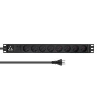 19`` rack mount power strip, , 13A with 8 x type K, with ,