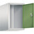 Altillo CLASSIC, 1 compartimento, anchura de compartimento 300 mm, gris luminoso / verde reseda.