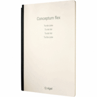 Notizheft Conceptum flex A4 46 Blatt Softcover To-do-Liste 80g/qm chamois