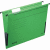 Hängetasche Alpha A4 250g/qm Karton mit Leinenfröschen grün VE=5 Stück