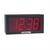 VIP-D425A - Clock - rectangular - electronic - wall mountable - 27.1 x 12.4 cm