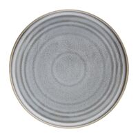 Olympia Cavolo Charcoal Dusk Flat Round Plates - Grey Porcelain 270 mm Pack of 4