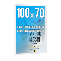Cadre DECO 70x100 cm Couleur BLANC
