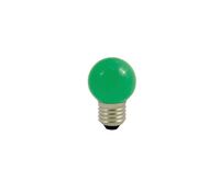 LightMe LED fényforrás kisgömb forma E27 1W zöld (LM85252)