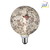 LED Deko-Globe G125 Miracle Mosaic SCHWARZ, 230V, E27, 5W 2700K 470lm, dimmbar