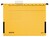 Függőmappa oldalvédelemmel LEITZ Alpha Standard A/4 karton sárga 25 db/doboz