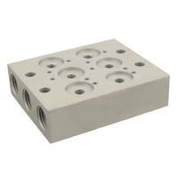 Az00.052.2 Basisplaat 2-voudig 1/8"