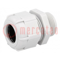 Cable gland; M25; 1.5; IP68; polyamide; grey; UL94V-2