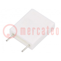 Resistor: wire-wound; THT; 220mΩ; 5W; ±5%; 14x18x5.5mm; 350ppm/°C