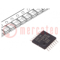 IC: digital; NOT; Ch: 6; CMOS; SMD; TSSOP14; 2÷5,5VDC; bobina,cinta