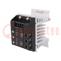 Relay: solid state; 15A; Uswitch: 48÷480VAC; 3-phase; SRH3; 130mm