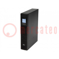 Voedingseenheid: UPS; 800W; 1kVA; Uin: 173÷265V; 440x330x88mm; 7Ah