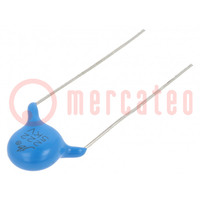 Condensatore: in ceramica; 2,2nF; 5kVDC; Y5V; -20÷80%; 10mm