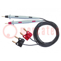 Kelvin cable; 70VDC; 33VAC; Len: 1.2m; Insulation: polypropylene
