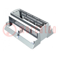 Enclosure: for DIN rail mounting; Y: 110mm; X: 142.3mm; Z: 62mm