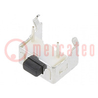 Microswitch TACT; SPST-NO; Pos: 2; 0.05A/12VDC; PCB,THT; none; 1.6N