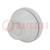 Grommet; EPDM; grey; Panel thick: 1÷4mm; Øcable: 19÷28mm; Size: M40