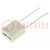 Capacitor: polyester; 680nF; 63V; 5mm; ±10%; 4.5x9.5x7.2mm; THT