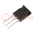 Tranzisztor: N-MOSFET; egysarkú; 800V; 10A; 160W; ISOPLUS247™