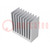 Heatsink: extruded; grilled; natural; L: 37.5mm; W: 80mm; H: 80mm