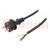 Cable; 3x2.5mm2; CEE 7/7 (E/F) plug,wires,SCHUKO plug; PVC; 5m