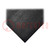 Anti fatigue mat; Width: 0.6m; L: 0.9m; foam,PVC; black; two-layer
