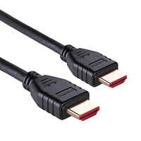 Cablenet 0.5m Ultra High Speed 2.1 8K@60Hz & 4K@120Hz Black PVC HDMI Cable