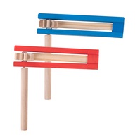 Crécelle en bois - couleur aléatoire