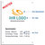 CRISTALLO Firmenschild individuell beschriftet Größe (BxH): 50,0 x 30,0 cm
