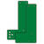 GfS Montagegrundplatte für Schwenk-Türwächter für die Montage an Glasrahmentüren (lang), winkelform