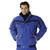 Berufsbekleidung Winterjacke Plaline, kornblau-marine, Gr. XS-XXXXL Version: S - Größe S
