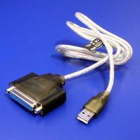 USB redukcja IEEE 1284, USB A M - DB25 F, do portu równoległego